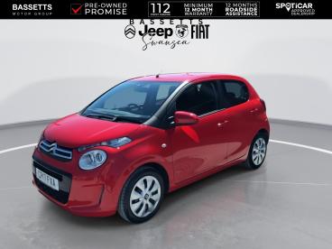 SPOTICAR Citroën C1 1.2 Puretech Feel Euro 6 5dr Used Car - City Car Petrol Red - Swansea - 1200616554_4