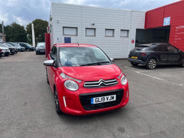 SPOTICAR Citroën C1 1.0 Vti Flair Euro 6 5dr Used Car - City Car Petrol Red - Ashford - 1200623393_1
