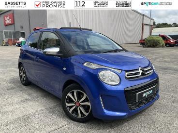 SPOTICAR Citroën C1 1.0 Vti Shine Airscape Euro 6 (s/s) 5dr Used Car - City Car Petrol Blue - Camarthen - 1200624508_1