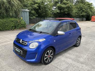SPOTICAR Citroën C1 1.0 Vti Shine Airscape Euro 6 (s/s) 5dr Used Car - City Car Petrol Blue - Camarthen - 1200624508_3