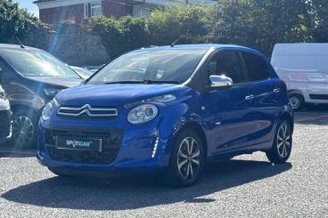 SPOTICAR Citroën C1 1.0 Vti Shine Euro 6 (s/s) 5dr Used Car - City Car Petrol Blue - Plymouth - 1200627511_3