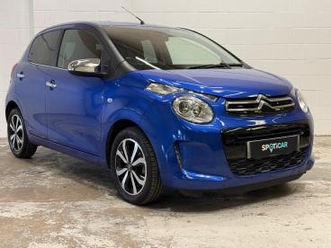 SPOTICAR Citroën C1 1.0 Vti Shine Euro 6 (s/s) 5dr Used Car - City Car Petrol Blue - Carlisle - 1200627615_1