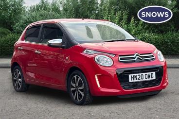 SPOTICAR Citroën C1 1.0 Vti Flair Euro 6 (s/s) 5dr Used Car - City Car Petrol Red - Basingstoke - 1200634108_1
