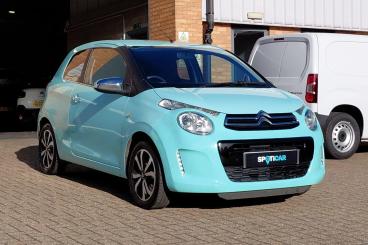 SPOTICAR Citroën C1 1.0 Vti Flair Euro 6 3dr Used Car - City Car Petrol Green - Fareham - 1200635035_1