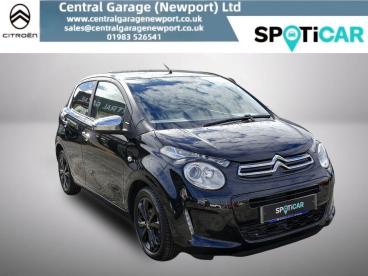 SPOTICAR Citroën C1 1.0 Vti Flair Etg5 Euro 6 5dr Used Car - City Car Petrol Black - Newport - 1200636043_1