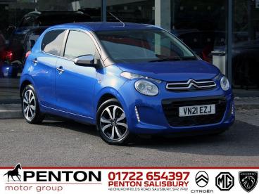 SPOTICAR Citroën C1 1.0 Vti Shine Euro 6 (s/s) 5dr Used Car - City Car Petrol Blue - Salisbury - 1200642201_1