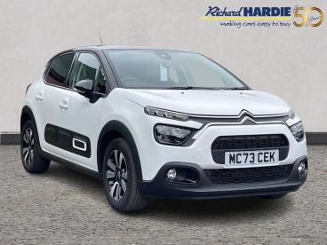 SPOTICAR Citroën C3 1.2 Puretech Plus Eat6 Euro 6 (s/s) 5dr Used Car - Hatchback Petrol White - Ashington - 1200513491_1