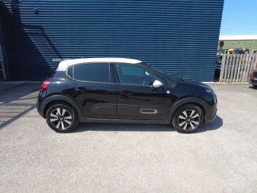 SPOTICAR Citroën C3 1.2 Puretech C-series Edition Euro 6 (s/s) 5dr Used Car - Hatchback Petrol Black - Barrow In Furness - 1200517125_2