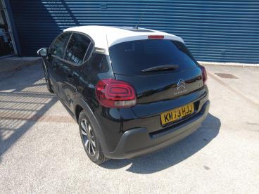 SPOTICAR Citroën C3 1.2 Puretech C-series Edition Euro 6 (s/s) 5dr Used Car - Hatchback Petrol Black - Barrow In Furness - 1200517125_3