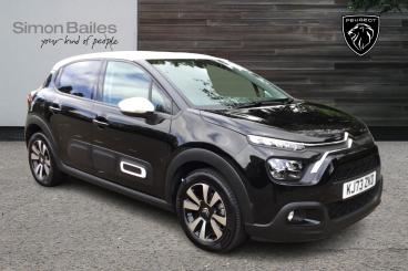 SPOTICAR Citroën C3 1.2 Puretech Plus Euro 6 (s/s) 5dr Used Car - Hatchback Petrol Black - Guisborough - 1200527585_1