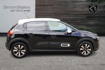 SPOTICAR Citroën C3 1.2 Puretech Plus Euro 6 (s/s) 5dr Used Car - Hatchback Petrol Black - Guisborough - 1200527585_3