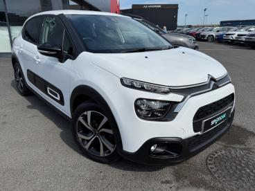 SPOTICAR Citroën C3 1.2 Puretech Shine Plus Euro 6 (s/s) 5dr Used Car - Hatchback Petrol White - Eglinton - 1200529663_1
