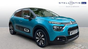 SPOTICAR Citroën C3 1.2 Puretech Plus Eat6 Euro 6 (s/s) 5dr Used Car - Hatchback Petrol Blue - Hatfield - 1200530734_1