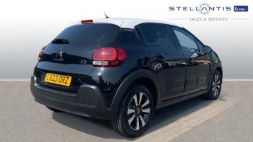 SPOTICAR Citroën C3 1.2 Puretech C-series Edition Eat6 Euro 6 (s/s) 5d Used Car - Hatchback Petrol Black - Walton On Thames - 1200533128_3