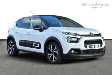SPOTICAR Citroën C3 1.2 Puretech Max Eat6 Euro 6 (s/s) 5dr Used Car - Hatchback Petrol White - Castleford - 1200539583_1