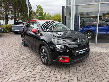 SPOTICAR Citroën C3 1.2 Puretech Flair Plus Euro 6 (s/s) 5dr Used Car - Hatchback Petrol Black - Trowbridge - 1200539588_1