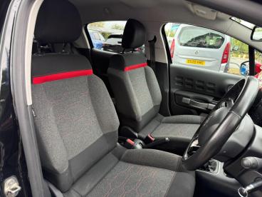 SPOTICAR Citroën C3 1.2 Puretech Flair Plus Euro 6 (s/s) 5dr Used Car - Hatchback Petrol Black - Trowbridge - 1200539588_5