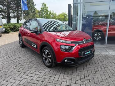 SPOTICAR Citroën C3 1.2 Puretech Shine Plus Eat6 Euro 6 (s/s) 5dr Used Car - Hatchback Petrol Red - Trowbridge - 1200539594_1