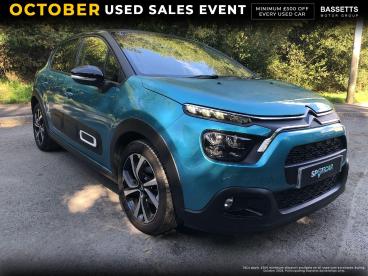 SPOTICAR Citroën C3 1.2 Puretech Shine Plus Euro 6 (s/s) 5dr Used Car - Hatchback Petrol Blue - Camarthen - 1200540891_1