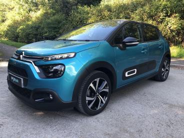 SPOTICAR Citroën C3 1.2 Puretech Shine Plus Euro 6 (s/s) 5dr Used Car - Hatchback Petrol Blue - Camarthen - 1200540891_3