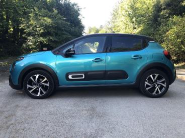 SPOTICAR Citroën C3 1.2 Puretech Shine Plus Euro 6 (s/s) 5dr Used Car - Hatchback Petrol Blue - Camarthen - 1200540891_5