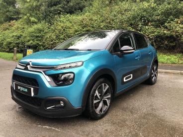 SPOTICAR Citroën C3 1.2 Puretech Shine Plus Euro 6 (s/s) 5dr Used Car - Hatchback Petrol Blue - Camarthen - 1200541725_3