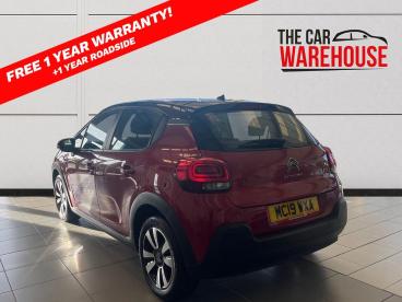 SPOTICAR Citroën C3 1.2 Puretech 82 Feel Nav Edition 5dr Used Car - Hatchback Petrol Red - Bridgend - 1200545581_2