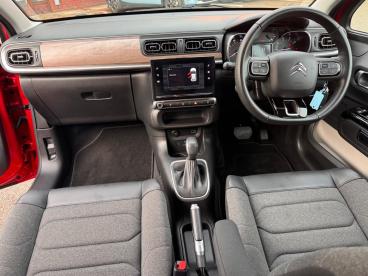 SPOTICAR Citroën C3 1.2 Puretech Shine Plus Eat6 Euro 6 (s/s) 5dr Used Car - Hatchback Petrol Red - Chorley - 1200548005_2