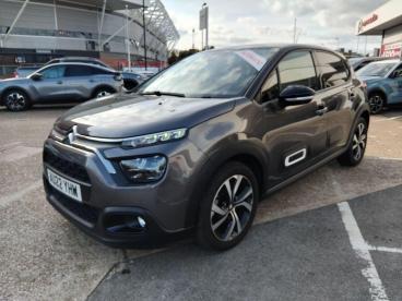 SPOTICAR Citroën C3 1.2 Puretech Shine Plus Eat6 Euro 6 (s/s) 5dr Used Car - Hatchback Petrol Grey - Southampton - 1200549295_3
