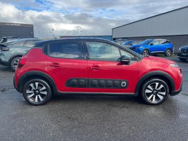 SPOTICAR Citroën C3 1.2 Puretech Flair Euro 6 5dr Used Car - Hatchback Petrol Red - Eglinton - 1200551826_2