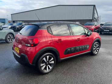 SPOTICAR Citroën C3 1.2 Puretech Flair Euro 6 5dr Used Car - Hatchback Petrol Red - Eglinton - 1200551826_3