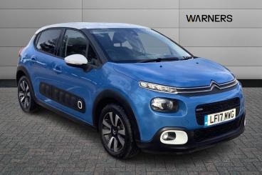 SPOTICAR Citroën C3 1.2 Puretech Flair Euro 6 5dr Used Car - Hatchback Petrol Blue - Gloucester - 1200551994_1
