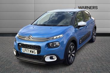SPOTICAR Citroën C3 1.2 Puretech Flair Euro 6 5dr Used Car - Hatchback Petrol Blue - Gloucester - 1200551994_2