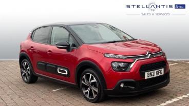 SPOTICAR Citroën C3 1.2 Puretech Shine Plus Eat6 Euro 6 (s/s) 5dr Used Car - Hatchback Petrol Red - Redditch - 1200552014_1