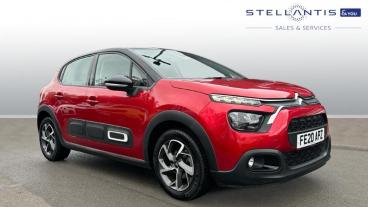 SPOTICAR Citroën C3 1.2 Puretech Flair Euro 6 (s/s) 5dr Used Car - Hatchback Petrol Red - Leicester - 1200552149_1