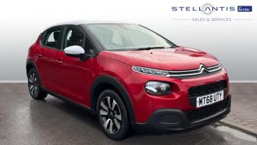 SPOTICAR Citroën C3 1.2 Puretech Feel Euro 6 (s/s) 5dr Used Car - Hatchback Petrol Red - Sale - 1200552533_1