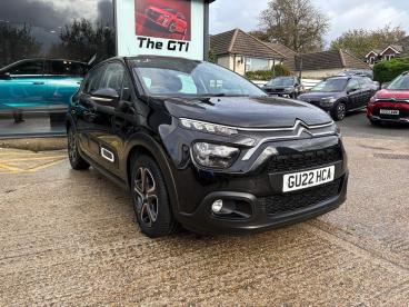 SPOTICAR Citroën C3 1.2 Puretech Sense Euro 6 (s/s) 5dr Used Car - Hatchback Petrol Black - Hastings - 1200552643_1