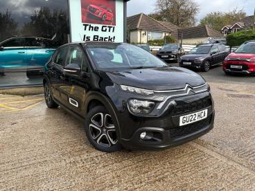 SPOTICAR Citroën C3 1.2 Puretech Sense Euro 6 (s/s) 5dr Used Car - Hatchback Petrol Black - Hastings - 1200552643_5