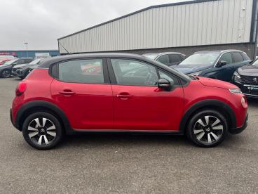 SPOTICAR Citroën C3 1.2 Puretech Feel Euro 6 (s/s) 5dr Used Car - Hatchback Petrol Red - Eglinton - 1200553526_2