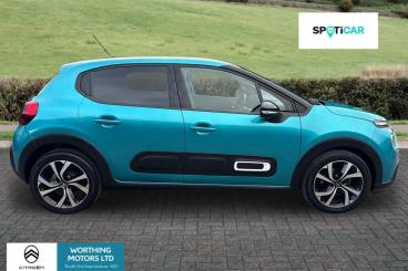 SPOTICAR Citroën C3 1.2 Puretech Shine Plus Euro 6 (s/s) 5dr Used Car - Hatchback Petrol Blue - Worthing - 1200553748_2