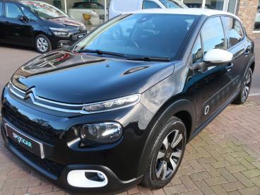 SPOTICAR Citroën C3 1.2 Puretech Flair Plus Euro 6 (s/s) 5dr Used Car - Hatchback Petrol Black - Near Chipping Sodbury - 1200554330_1