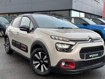 SPOTICAR Citroën C3 1.2 Puretech C-series Euro 6 (s/s) 5dr Used Car - Hatchback Petrol Beige - Eglinton - 1200554343_1