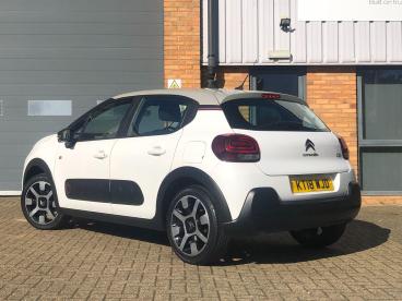 SPOTICAR Citroën C3 1.2 Puretech Elle Euro 6 5dr Used Car - Hatchback Petrol White - Fareham - 1200554555_2