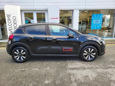 SPOTICAR Citroën C3 1.2 Puretech C-series Euro 6 (s/s) 5dr Used Car - Hatchback Petrol Black - Llangefni - 1200554860_3