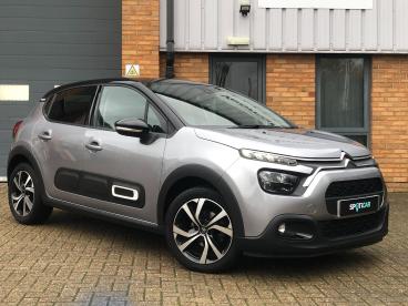 SPOTICAR Citroën C3 1.2 Puretech Shine Plus Euro 6 (s/s) 5dr Used Car - Hatchback Petrol Grey - Fareham - 1200555050_1
