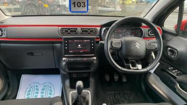 SPOTICAR Citroën C3 1.2 Puretech Flair Nav Edition Euro 6 (s/s) 5dr Used Car - Hatchback Petrol Black - Newport - 1200555091_4