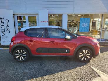 SPOTICAR Citroën C3 1.2 Puretech Flair Euro 6 5dr Used Car - Hatchback Petrol Red - Llangefni - 1200555343_3