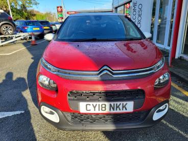 SPOTICAR Citroën C3 1.2 Puretech Flair Euro 6 5dr Used Car - Hatchback Petrol Red - Llangefni - 1200555343_4