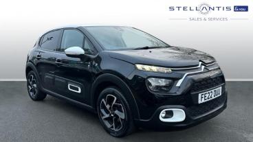 SPOTICAR Citroën C3 1.2 Puretech Saint James Euro 6 (s/s) 5dr Used Car - Hatchback Petrol Black - Leicester - 1200555456_1
