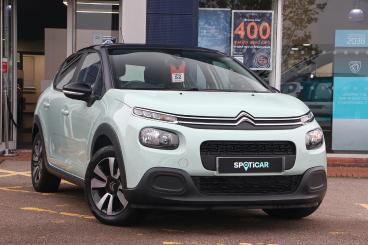 SPOTICAR Citroën C3 1.2 Puretech Feel Euro 6 5dr Used Car - Hatchback Petrol Green - Bulkington - 1200555714_1